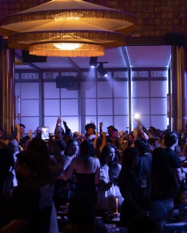Guests enjoying the music at Bâoli Dubai