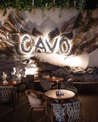 CAVO-branded restaurant interior