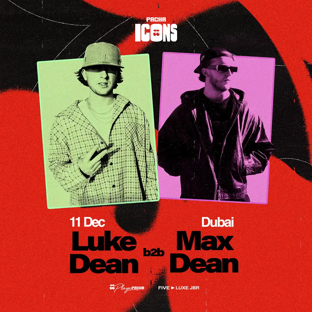 LUKE DEAN B2B MAX DEAN official poster