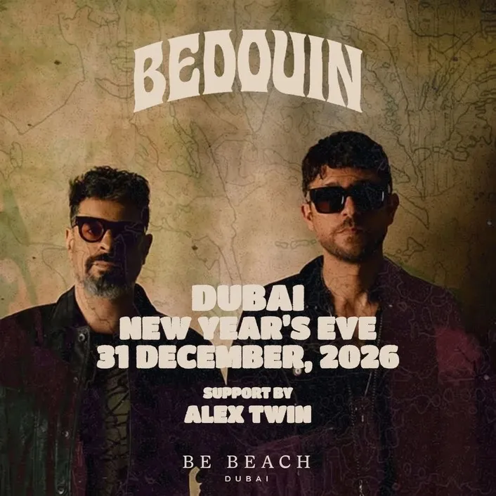 New Year's Eve with Bedouin at Be Beach official poster