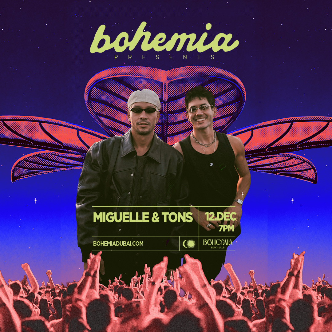 Bohemia Presents Miguelle & Tons official poster