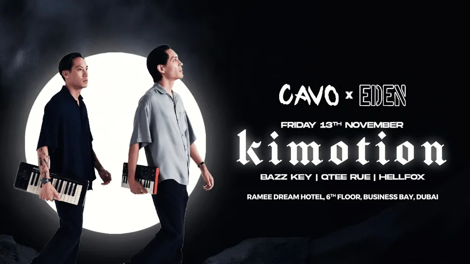 EDEN presents Kimotion official poster