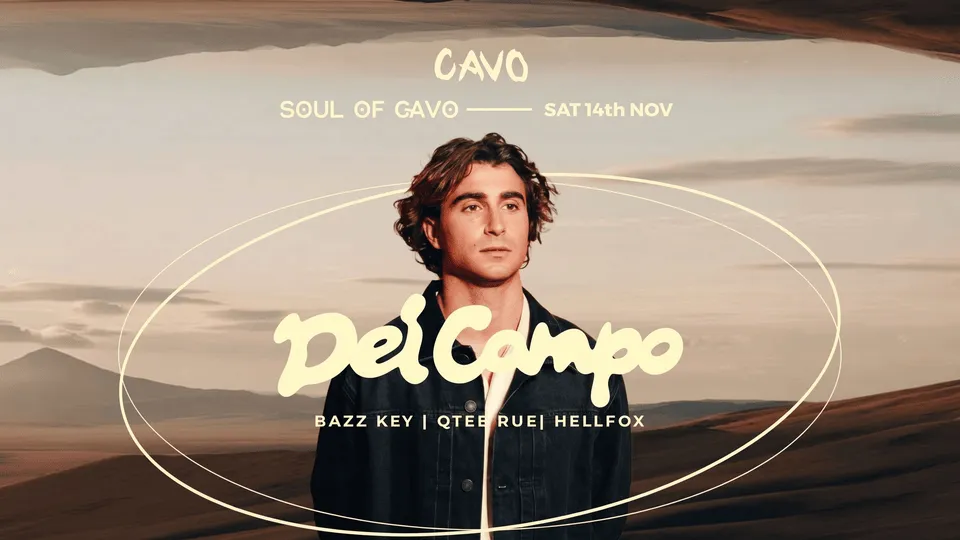 Soul of Cavo presents Del Campo official poster