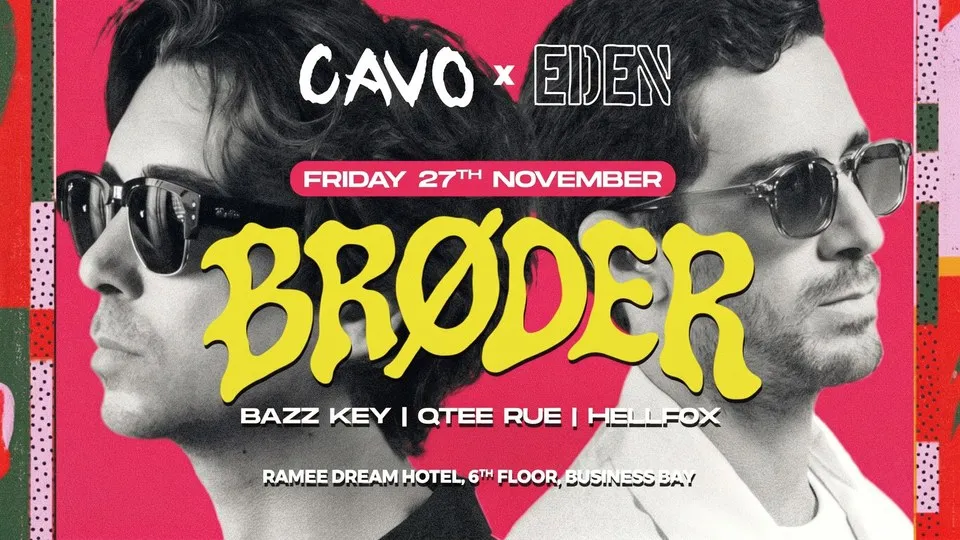 EDEN presents Broder official poster