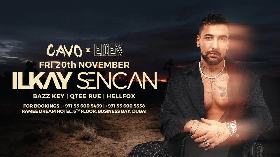EDEN presents Ilkay Sencan official poster