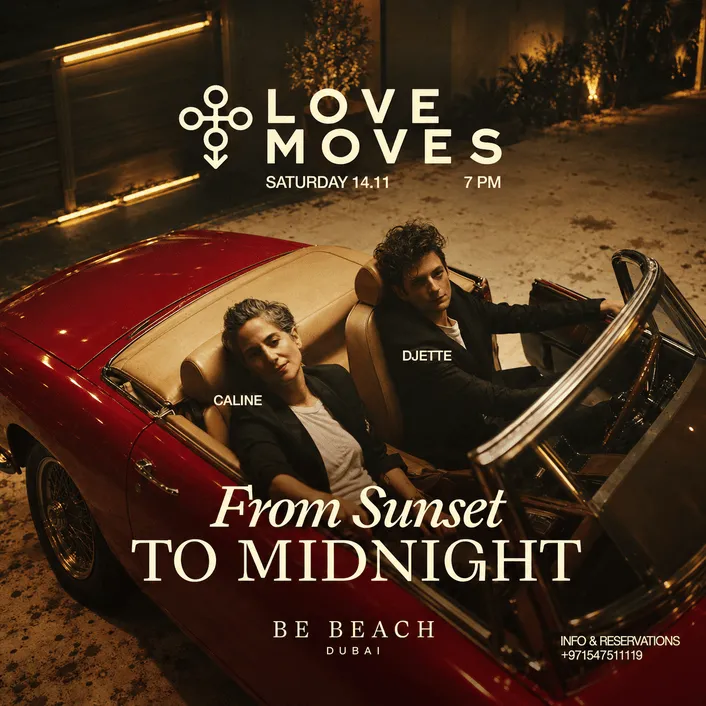 Love Moves from Lebanon at Be Beach official poster