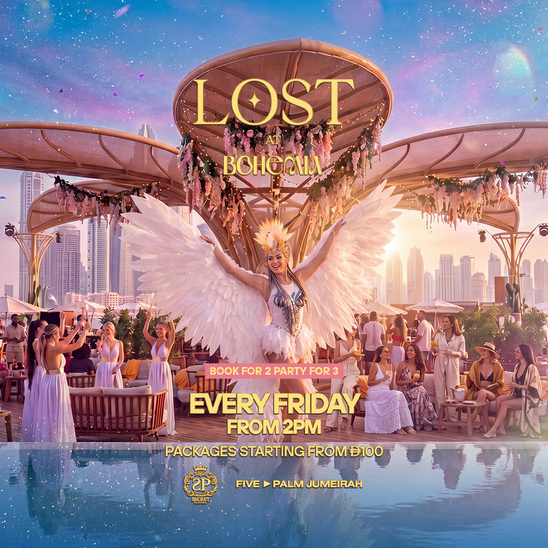 LOST at Bohemia official Friday event poster