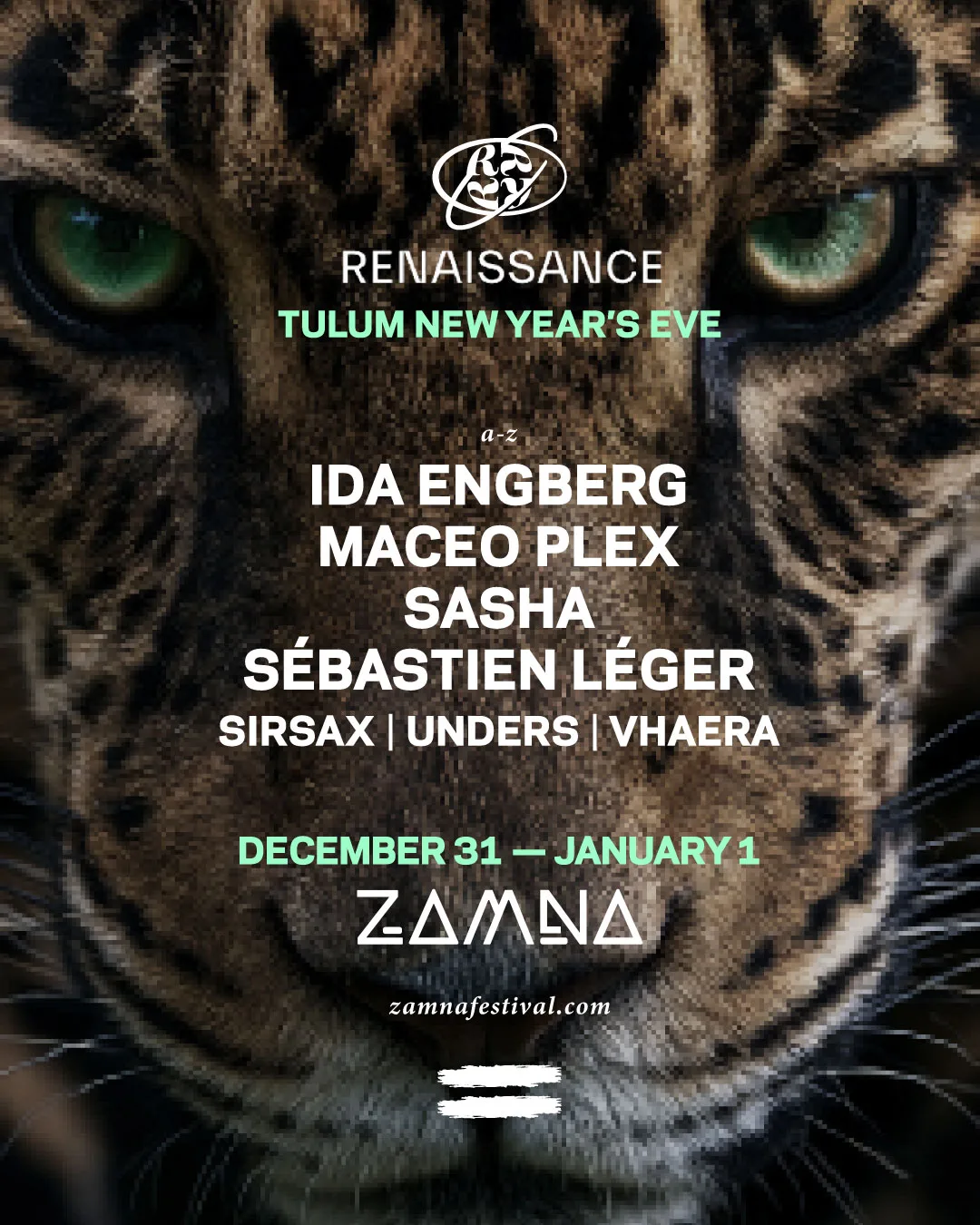 Renaissance Tulum NYE at Zamna Tulum poster