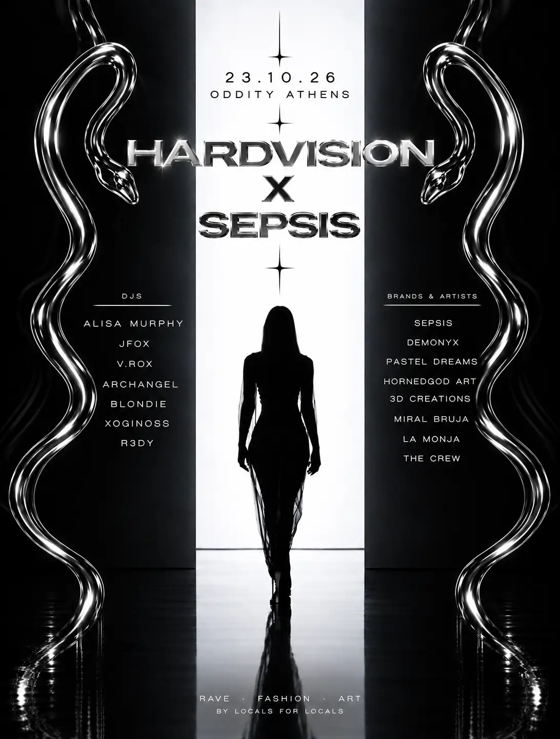 HARDVISION x SEPSIS event poster