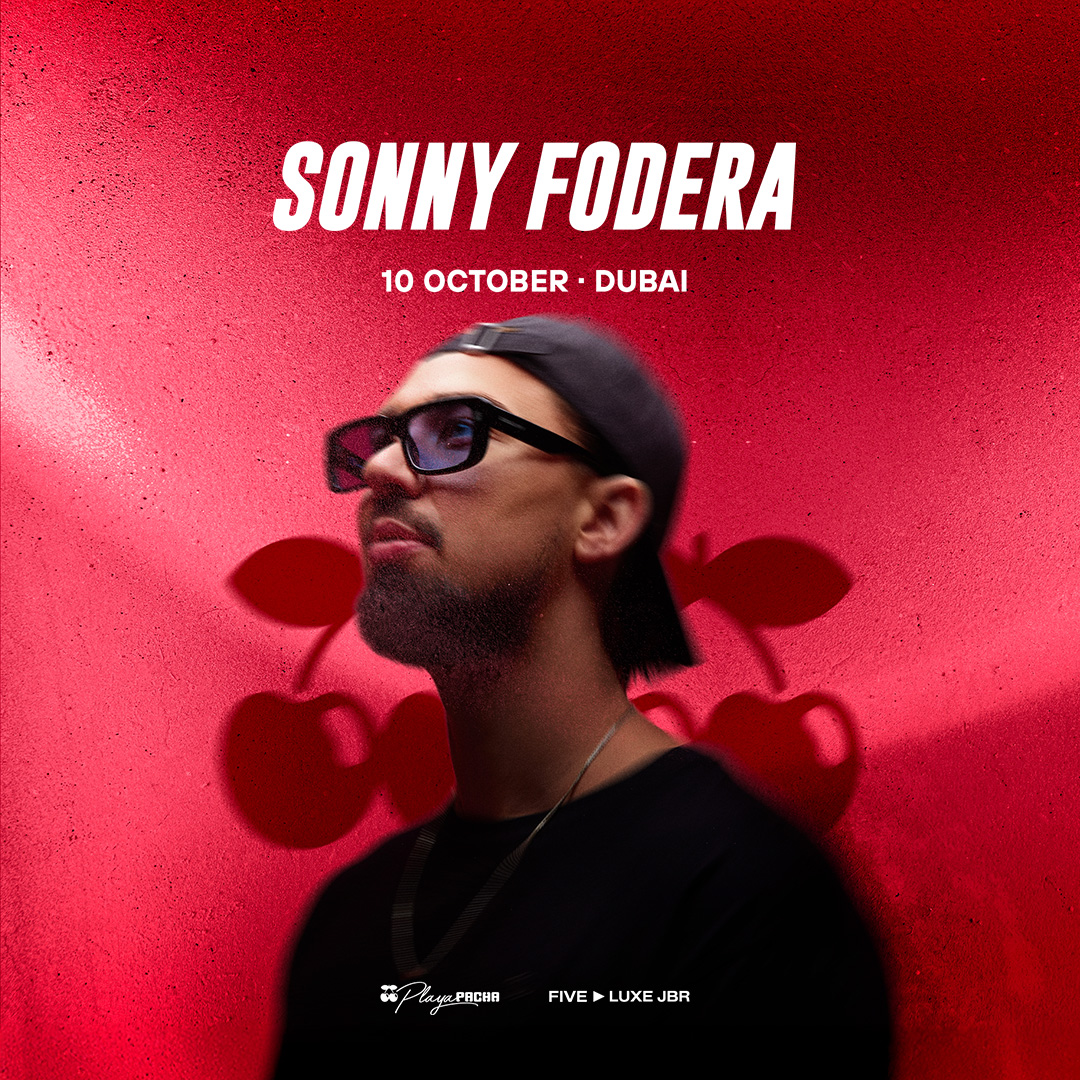 SONNY FODERA | PLAYA PACHA event poster